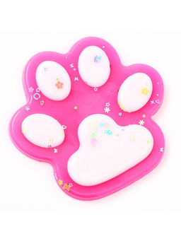 Сквиш антистресс - игрушка «Кошачья лапка», с блёстками, МИКС