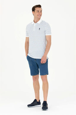 U. S. Polo Assn Мужская белая футболка - U.s. polo assn фото 5