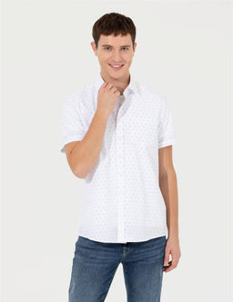 Lacivert Regular Fit K_sa Kollu G_mlek - Pierre cardin фото 3