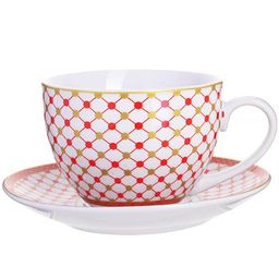 28592 Чайный набор 12пр 220мл фарфор под/уп LR(х8) - Mayer&boch фото 2