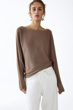 Jersey con escote barco - H&m фото 4