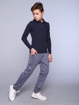 Ладошки / Рубашка-поло Василий белый  фото 36