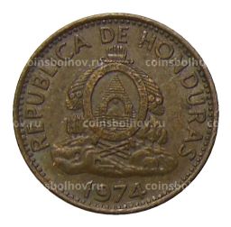 1 сентаво 1974 года Гондурас