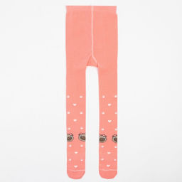 Колготки для девочки KAFTAN «Мопс», розовые, 116-122 см