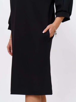 Платье женское, цвет черный