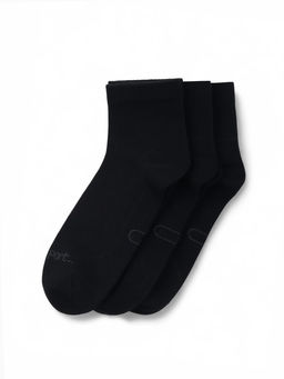 Носки мужские спортивные с компрессией, набор 3 пары Resport, размер 42-45, чёрные