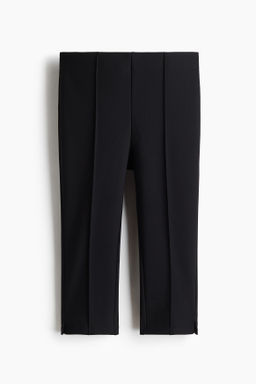 Leggings capri con raya