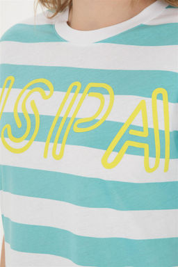 U. S. Polo Assn / Женская мятная футболка с круглым вырезом - U.s. polo assn фото 7