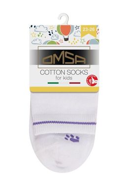 OMSA kids Calzino 21P61 носки дет. (лапки) - bianco