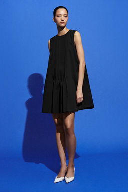 VESTIDO CORTO COMBINADO DETALLE PLIEGUES - H&m фото 7