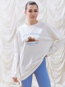 Лонгслив жен. с принтом Mirey