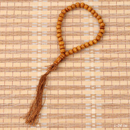 Четки мусульманские 33 бусины 8мм / MА50 /уп 10/600/светло коричневый - Галеонтрейд фото 4