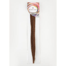 Косы для афрорезинок, 60 см, 15 прядей (CE), цвет светло-рыжий(#27) - Queen fair фото 3