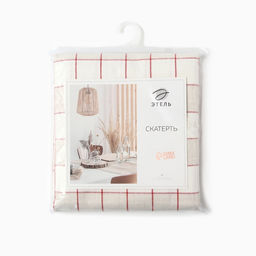 Скатерть «Этель» Bright cage, 149×250 см, 100% хлопок, рогожка 186 г/м²