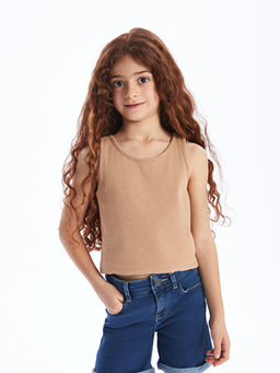 Bisiklet Yaka Basic K?z ?ocuk Atlet