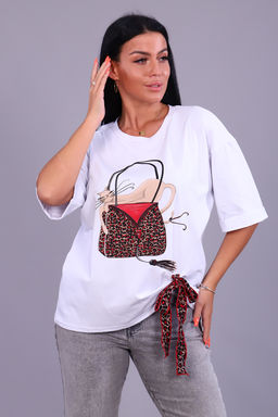 Футболка Натали 24884 оверсайз из кулирки пенье с лайкрой фото 4