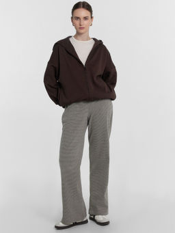 Брюки женские серые кофейная точка 182535-1