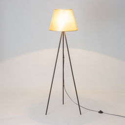 Торшер напольный BayerLux «Лаут», 1×15 Вт, Е27, шоколад/шампань