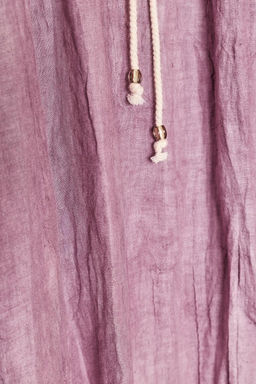 ZW COLLECTION LINEN TIE-DYE TUNIC DRESS - Zara фото 8