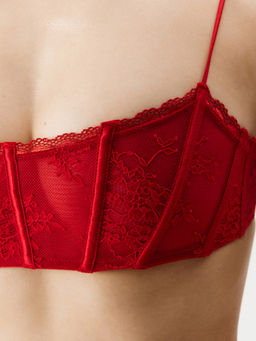 Infinity / Бюстгальтер Bralette жен. Shampany красный - Infinity Lingerie фото 4