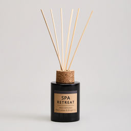 ДИФФУЗОР АРОМАТИЧЕСКИЙ SPA RETREAT BLACK AMBER&GINGER LILY 100 МЛ МАЛ.= 12ШТ.