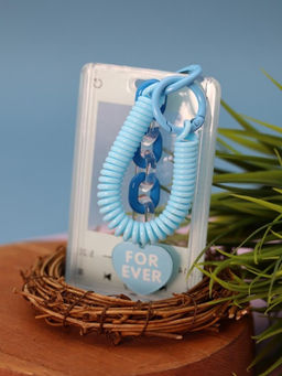 Футляр для карт с брелоком ПО ПЛАНУ. "Forever song", white