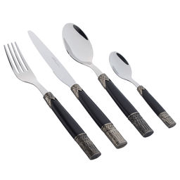 51560 GIPFEL Набор столовых приборов EMPORIO 24 пр. Материал: нерж. сталь 18/10, метакрил  фото 2