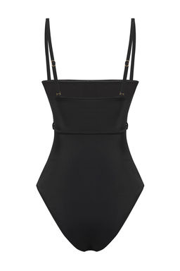 TRENDYOLMILLA Siyah Straplez Aksesuarl? Regular Mayo TBESS25MA00072  фото 7