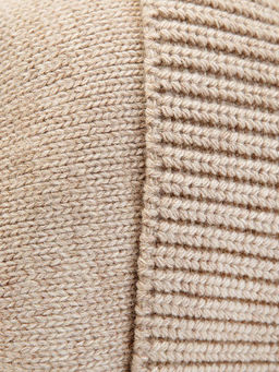 Капор жен. шерсть+акр LB-N88056 beige melange - Labbra фото 7