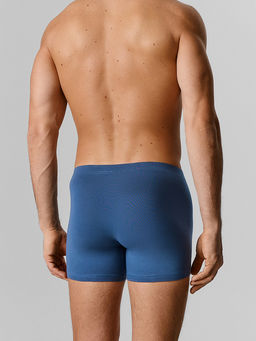 Цена за 2 штуки! Трусы боксеры мужские синие - Mark formelle фото 3