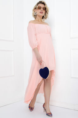 Платье Bellovera 44П5250 персиковый