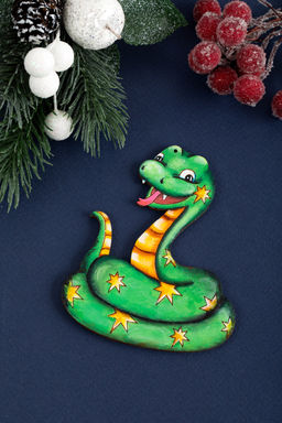 Заготовка для декорирования Mr. Carving ВД-1258 Подвеска Змея фанера 9 х 7 х 0.3 см 03 - Промысел фото 3