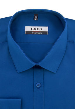 Сорочка мужская длинный рукав GREG 230/238/ZV/P STRETCH