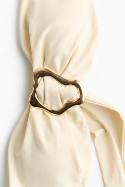 Top de bikini bandeau con copas acolchadas - H&m фото 5