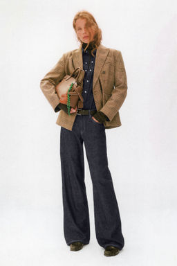 Feather Soft Wide Regular Jeans - H&m фото 5