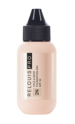 RELOUIS Крем тональный Face&Body Foundation 24H SPF30 тон:2N средний нейтральный