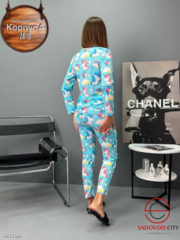 Женская пижама с принтом - Bruno фото 4