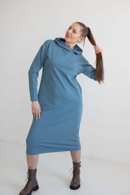 Платье футер 2х нитка ПЕНЬЕ - Knitka wear фото 4