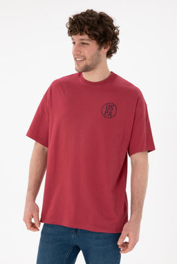 Erkek Oversize Fit Bisiklet Yaka Vi_ne Ti__rt Sepette S_rpriz _ndirim - U.s. polo assn фото 2