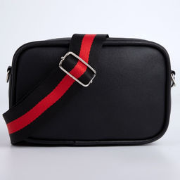 Сумка детская Don't care, иск. кожа, на ремешке, черная, 18х11х6 см - NAZAMOK KIDS фото 5