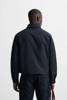 PADDED REGULAR FIT OVERSHIRT - Zara фото 11