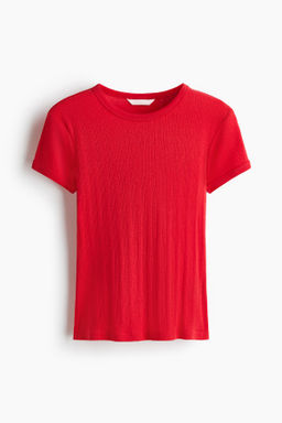 Camiseta en punto pointelle