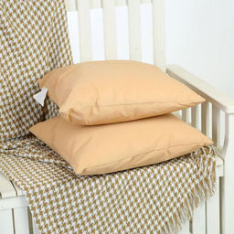 По/Чехол на подушку ALTRO арт.ТК5060-01 СНЕЖИНКА (фон синий)