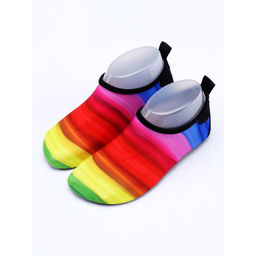 Коралловые тапочки аквашузы Радуга