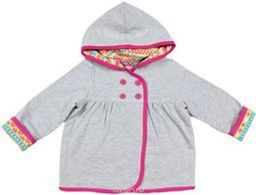 CRB wear/CWB 61692 Куртка для девочки, серый меланж/Ex.Cherubino