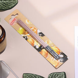 Набор свечей в торт, 6 штук Розовый металлик, 15 см - Страна карнавалия фото 6