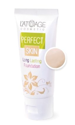 Latuage Тональный крем Perfect skin длительного действия №100 фарфоровый 30г