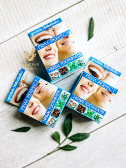 Зуб. паста Отбеливающая Травяная
PRIM PERFECT
25 гр