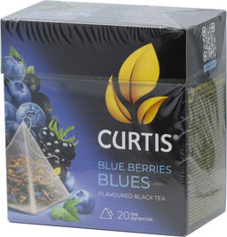 CURTIS. Blue Berries Blues (пирамидки) карт.пачка, 20 пирамидки