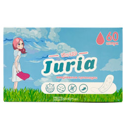 Прокладки ежедневные Daily 155 мм (60 шт.) Juria, Япония